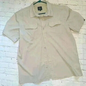 Gillz men’s fishing flex mesh button down active wear shirt nwot